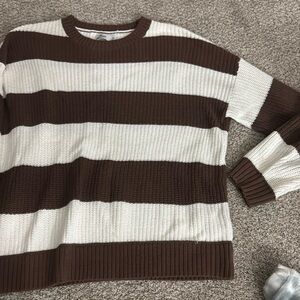hollister striped sweater